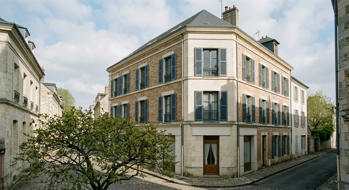 Petit immeuble ancien de rapport avec plusieurs logements